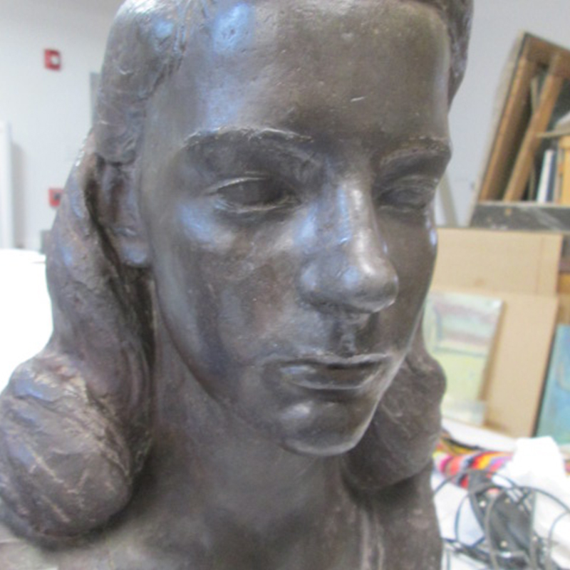 Sculpture of Young Girl