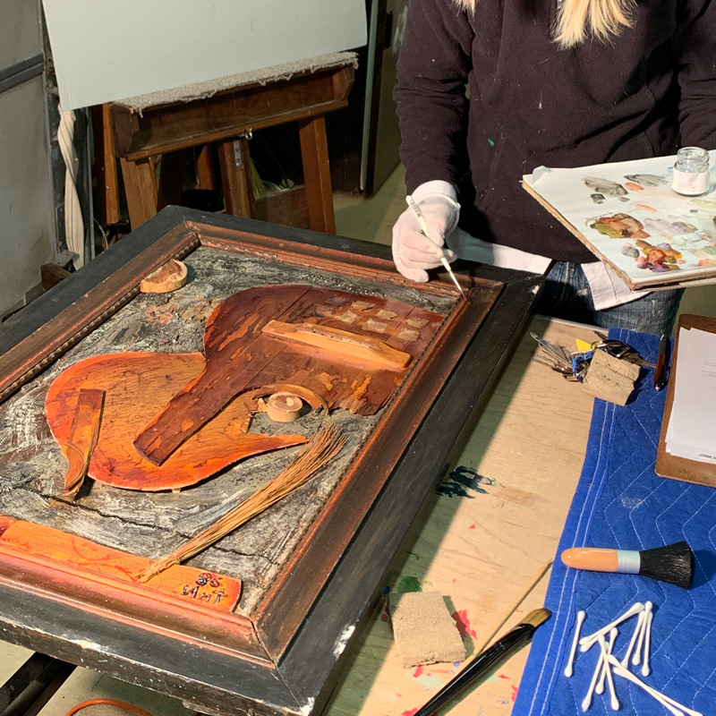 wood object conservation