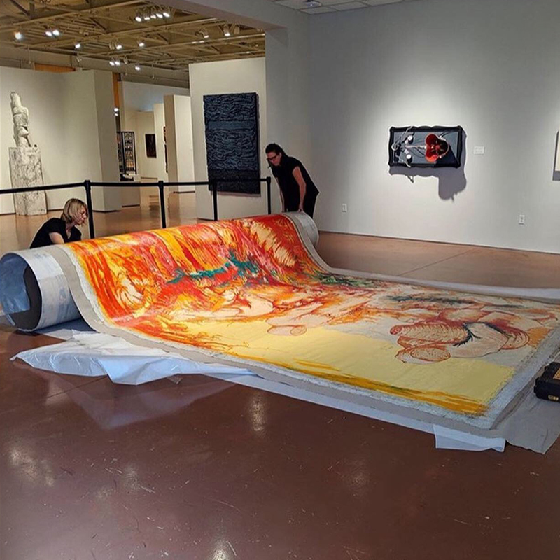 zimmerly installation at smithsonian
